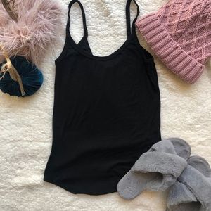 Black Hinge Tank Top